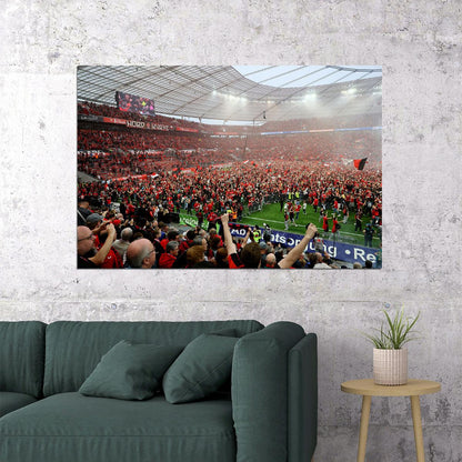Leverkusen Champions Germany Football Sports Poster Wall Art Print Home Wall Decor - xonomax