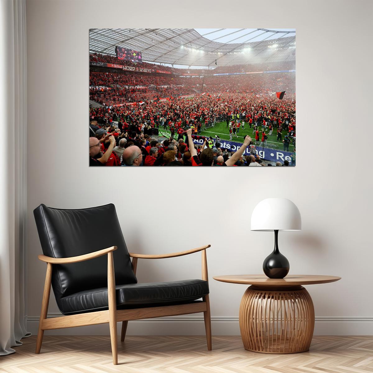 Leverkusen Champions Germany Football Sports Poster Wall Art Print Home Wall Decor - xonomax