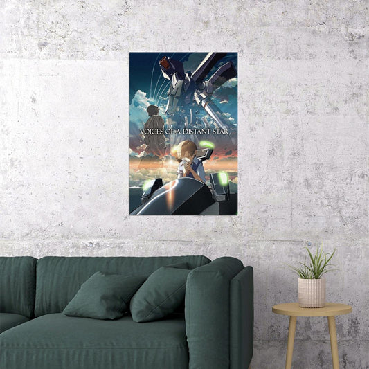Voices Of A Distant Star Science Fiction Anime Film Poster Wall Art Print Home Wall Decor - xonomax