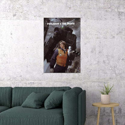 Patlabor 2 Science Fiction Action Anima Film Movie Poster Wall Art Print Home Wall Decor - xonomax