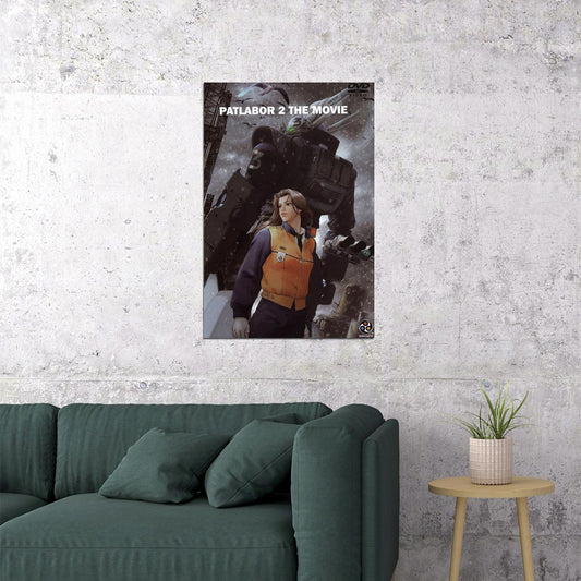 Patlabor 2 Science Fiction Action Anima Film Movie Poster Wall Art Print Home Wall Decor - xonomax