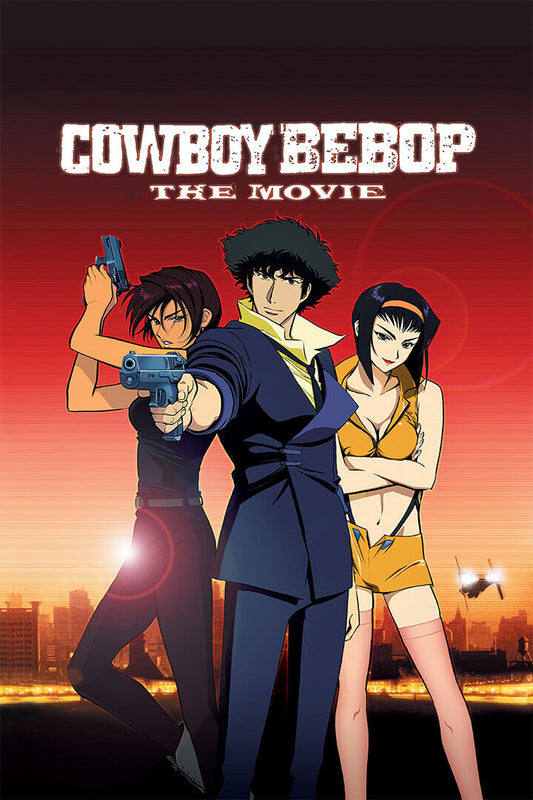 Cowboy Bebop The Movie Science Fiction Action Anime Poster Wall Art Print Home Wall Decor - xonomax