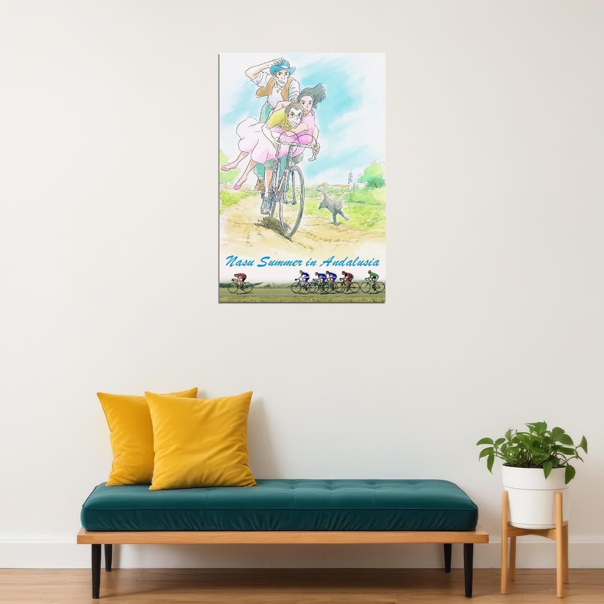 Nasu Summer In Andalusia Action Sports Animation Movie Poster Wall Art Print Home Wall Decor - xonomax