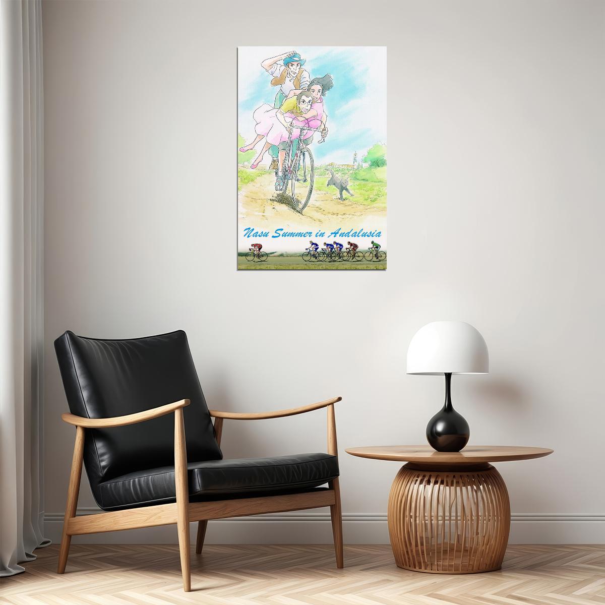 Nasu Summer In Andalusia Action Sports Animation Movie Poster Wall Art Print Home Wall Decor - xonomax