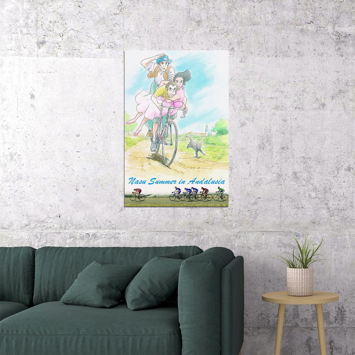 Nasu Summer In Andalusia Action Sports Animation Movie Poster Wall Art Print Home Wall Decor - xonomax