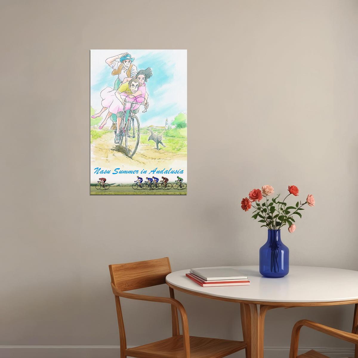 Nasu Summer In Andalusia Action Sports Animation Movie Poster Wall Art Print Home Wall Decor - xonomax
