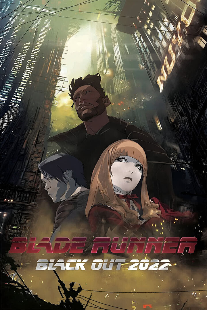 Blade Runner Black Out 2022 Science Fiction Anime Poster Wall Art Print Home Wall Decor - xonomax