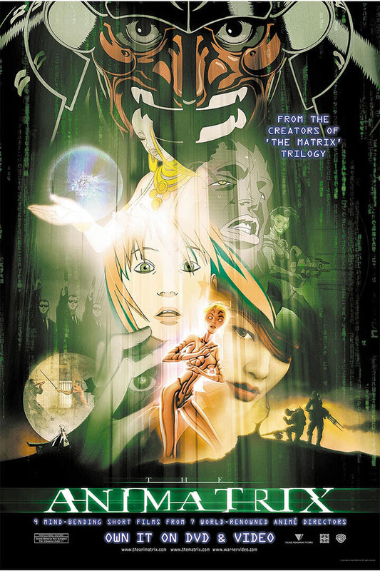 Animatrix Science Fiction Action Short Film Collection Poster Wall Art Print Home Wall Decor - xonomax