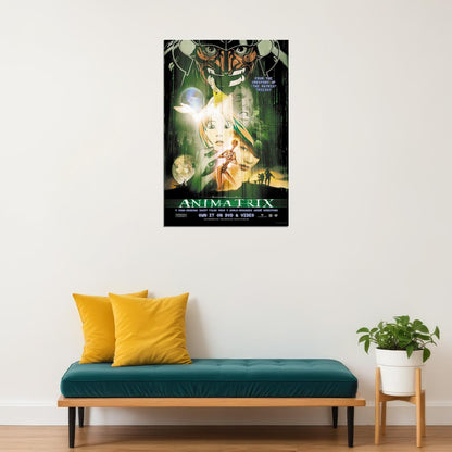 Animatrix Science Fiction Action Short Film Collection Poster Wall Art Print Home Wall Decor - xonomax