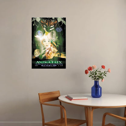 Animatrix Science Fiction Action Short Film Collection Poster Wall Art Print Home Wall Decor - xonomax