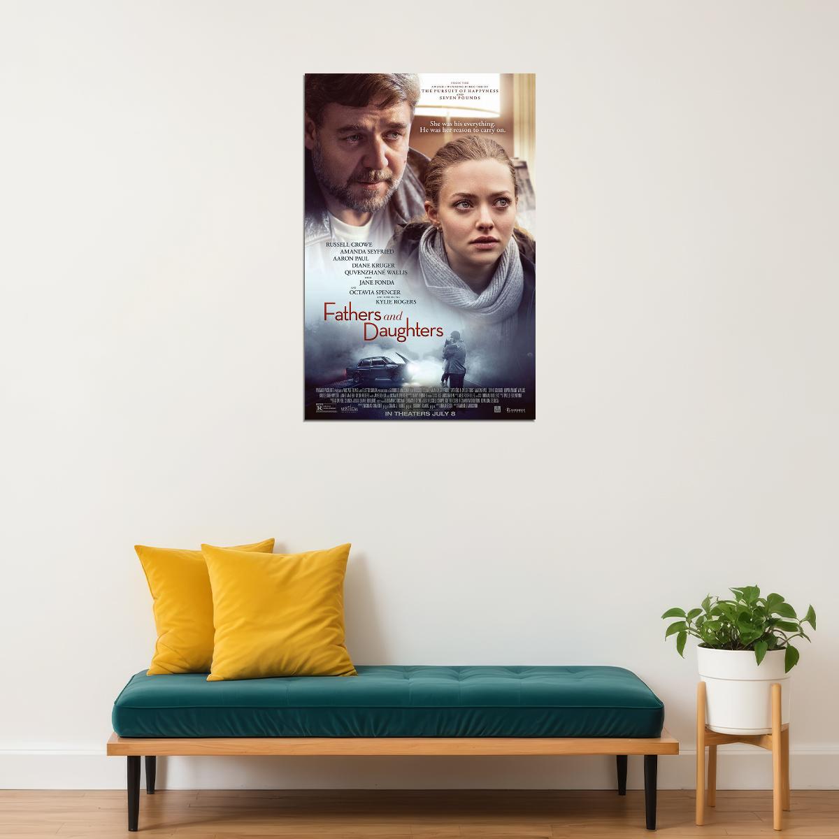 Father And Daughter Drama Cinema Film Movie Poster Wall Art Print Home Wall Decor - xonomax