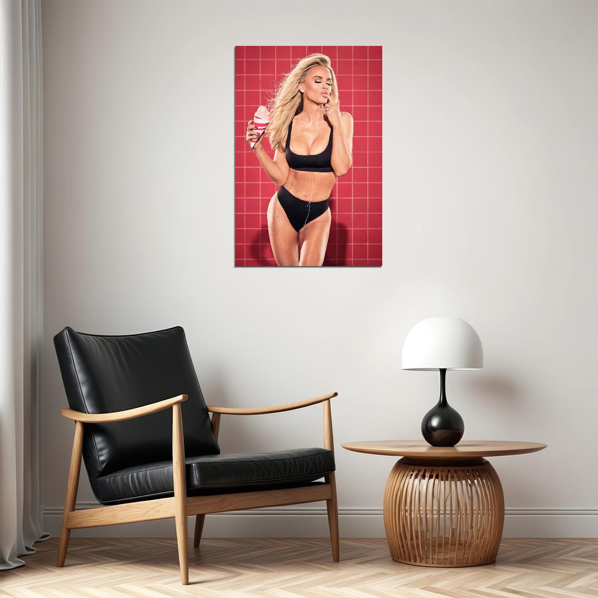 Alix Earle Celebrity American Social Media Personality Poster Wall Art Print Home Wall Decor - xonomax