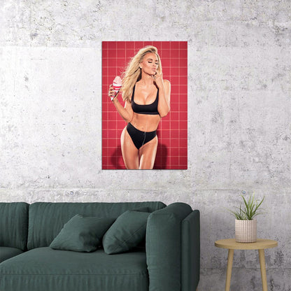 Alix Earle Celebrity American Social Media Personality Poster Wall Art Print Home Wall Decor - xonomax