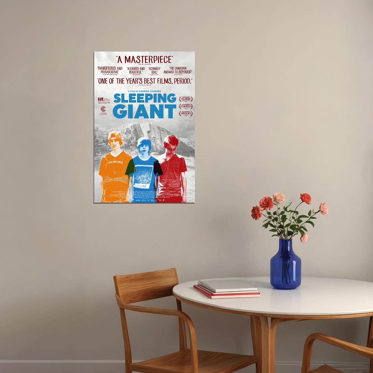 Sleeping Giant Adventure Drama Cinema Film Movie Poster Wall Art Print Home Wall Decor - xonomax