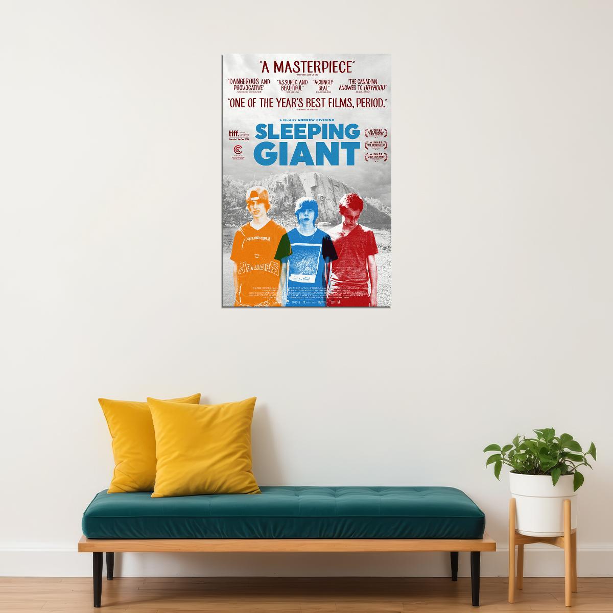 Sleeping Giant Adventure Drama Cinema Film Movie Poster Wall Art Print Home Wall Decor - xonomax