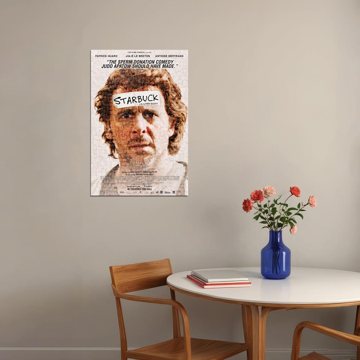 Starbuck Drama Comedy Romance Cinema Film Movie Poster Wall Art Print Home Wall Decor - xonomax