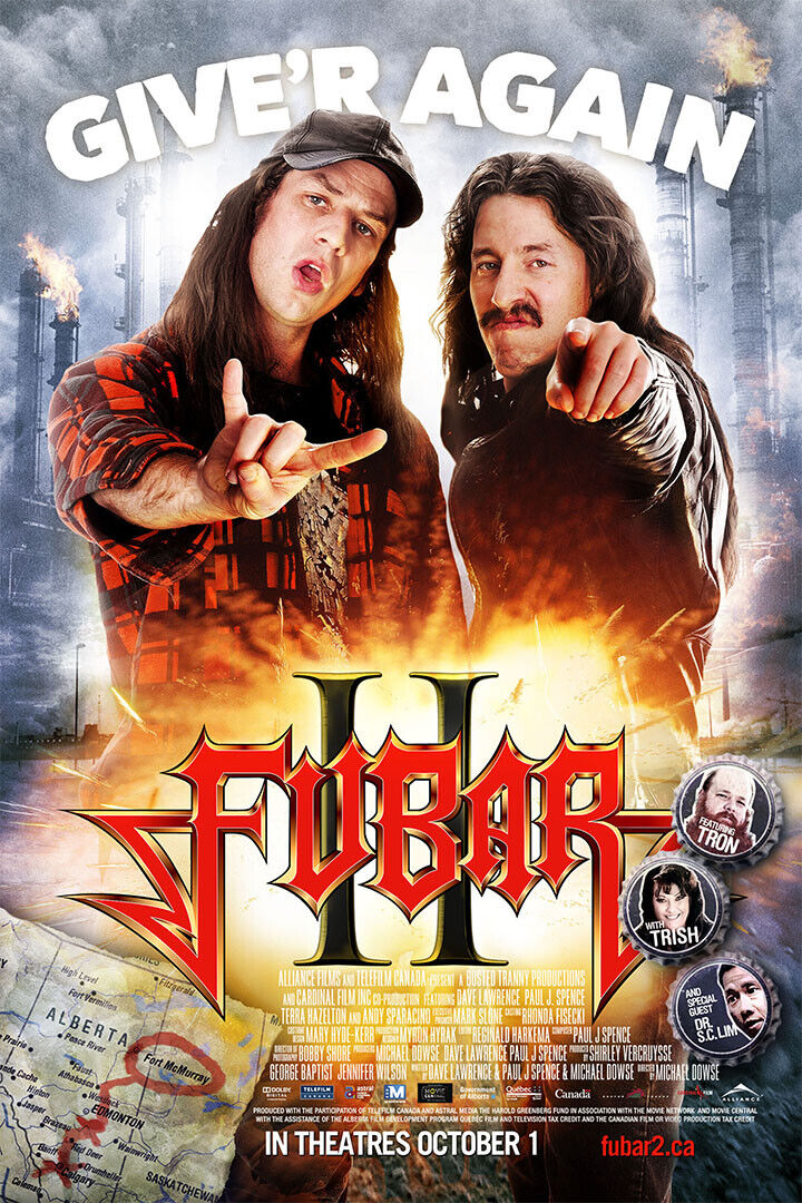 Fubar 2 Comedy Cinema Movie Film Television Poster Wall Art Print Home Wall Decor - xonomax