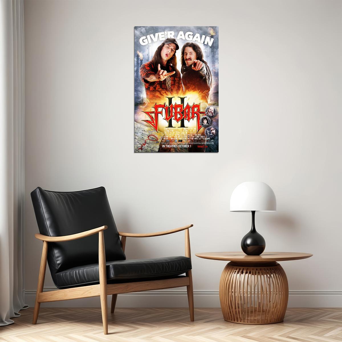 Fubar 2 Comedy Cinema Movie Film Television Poster Wall Art Print Home Wall Decor - xonomax
