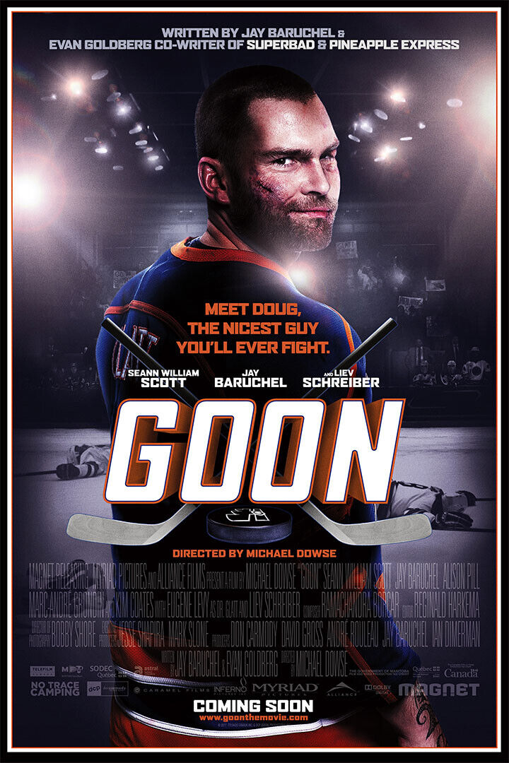 Goon 2011 Comedy Sports Drama Cinema Film Movie Poster Wall Art Print Home Wall Decor - xonomax