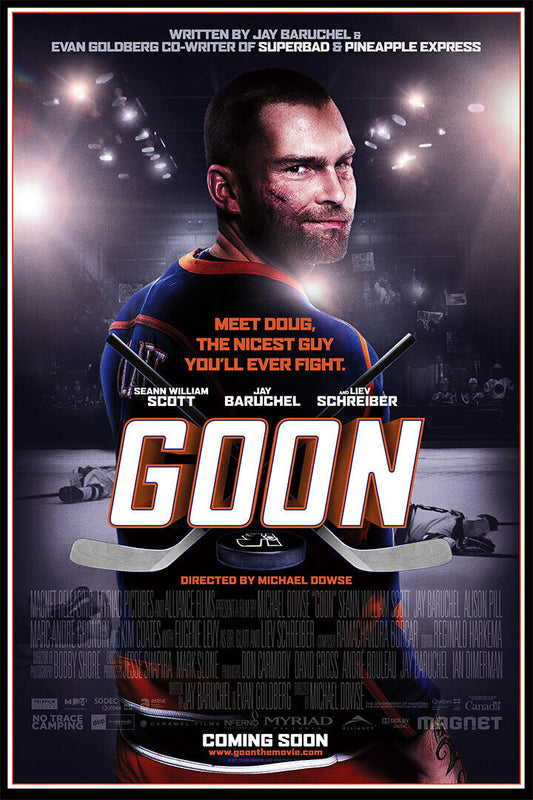 Goon 2011 Comedy Sports Drama Cinema Film Movie Poster Wall Art Print Home Wall Decor - xonomax