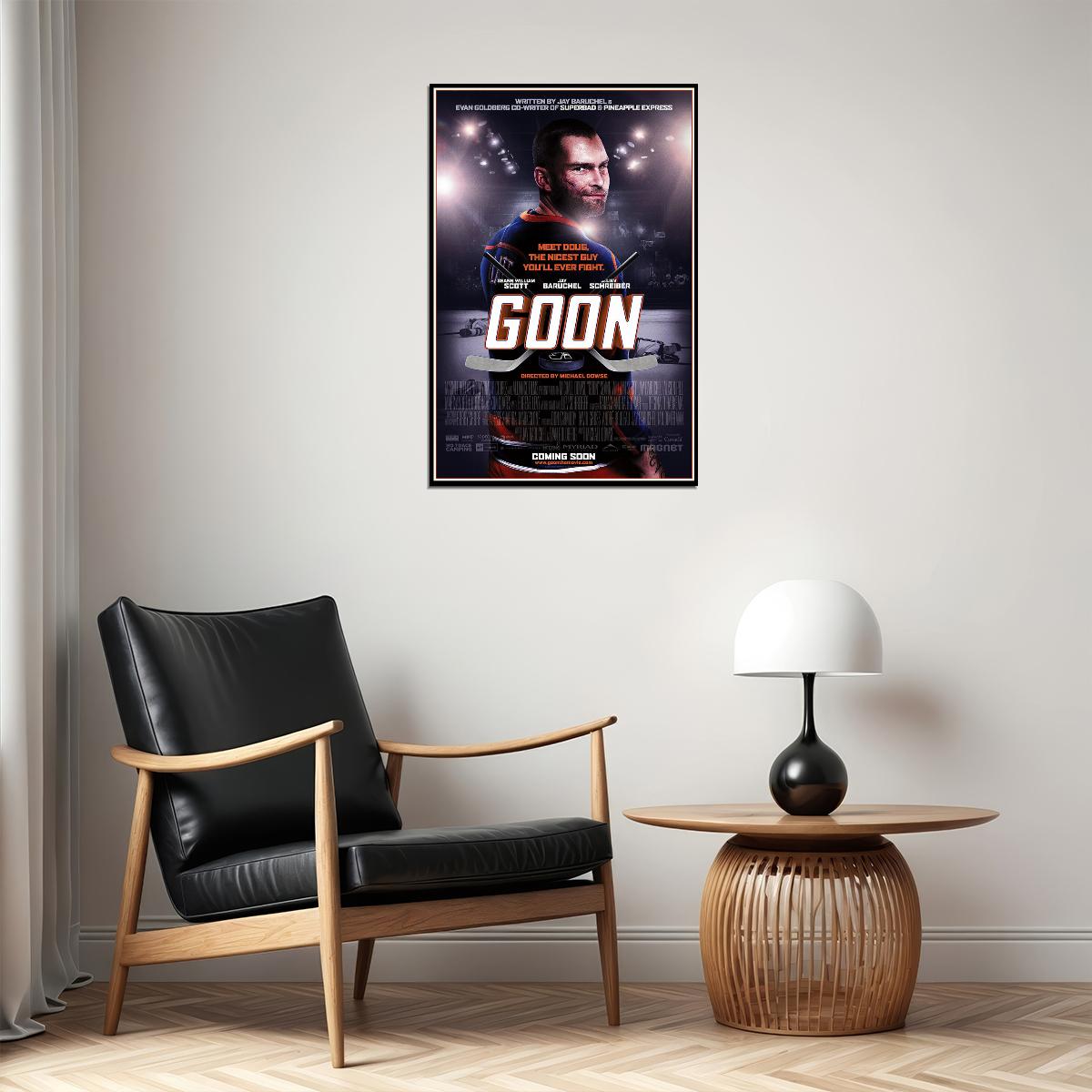 Goon 2011 Comedy Sports Drama Cinema Film Movie Poster Wall Art Print Home Wall Decor - xonomax