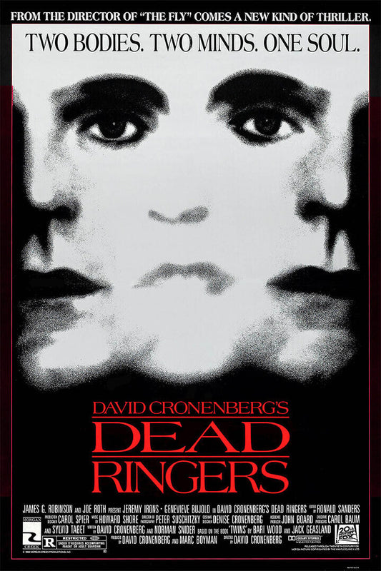 Dead Ringers Drama Horror Thriller Cinema Film Movie Poster Wall Art Print Home Wall Decor - xonomax