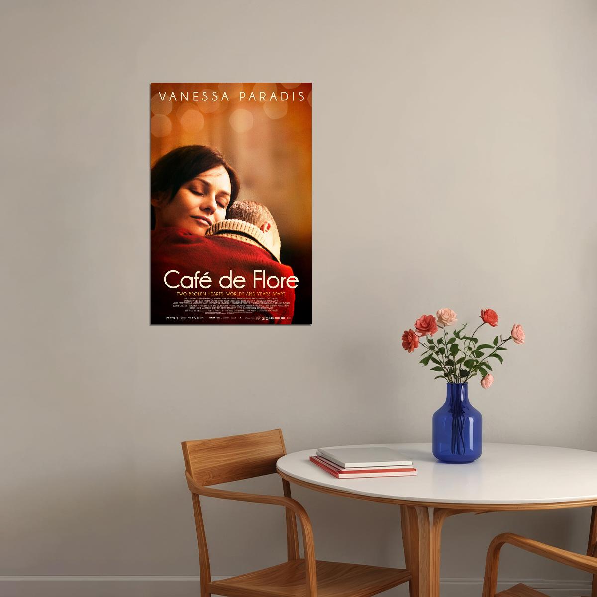 Cafe De Flore Drama Romance Cinema Film Movie Poster Wall Art Print Home Wall Decor - xonomax