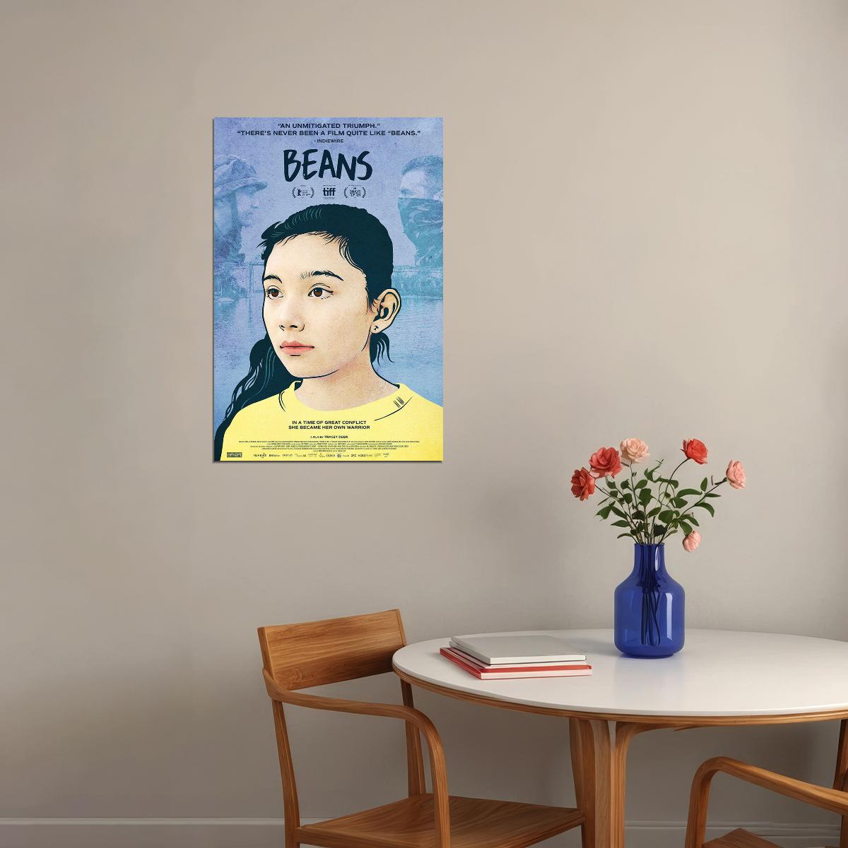 Beans 2020 Drama Cinema Film Movie Actor Gift Poster Wall Art Print Home Wall Decor - xonomax