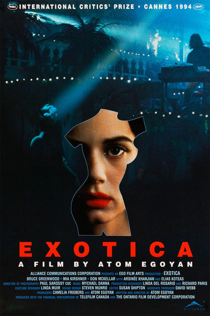 Exotica 1994 Drama Cinema Film Movie Gift Poster Wall Art Print Home Wall Decor