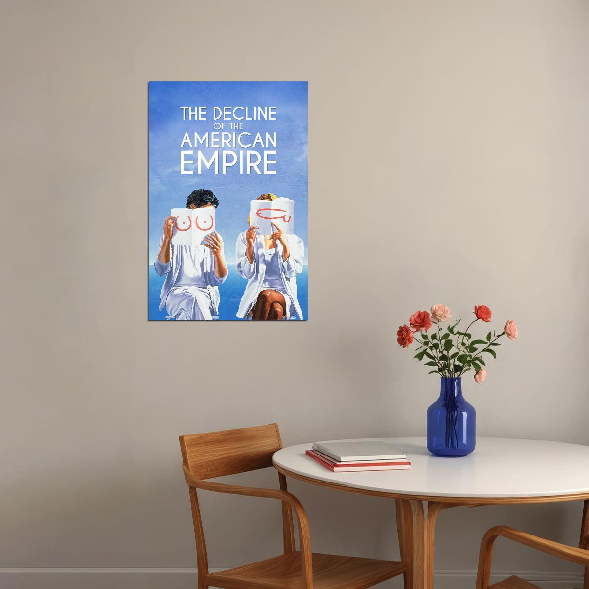 Le Declin De L'empire Americain Comedy Drama Movie Poster Wall Art Print Home Wall Decor - xonomax