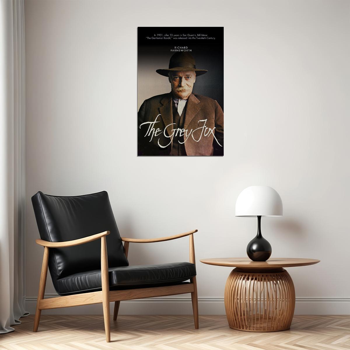 The Grey Fox Biography History Drama Romance Movie Poster Wall Art Print Home Wall Decor - xonomax