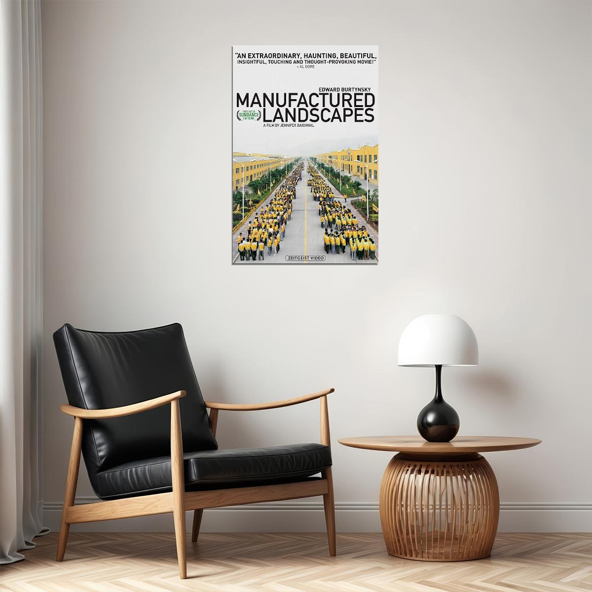Manufactured Landscapes Documentary Cinema Film Movie Poster Wall Art Print Home Wall Decor - xonomax
