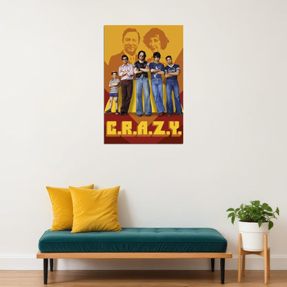 C.r.a.z.y. 2005 Comedy Drama Cinema Film Movie Poster Wall Art Print Home Wall Decor - xonomax