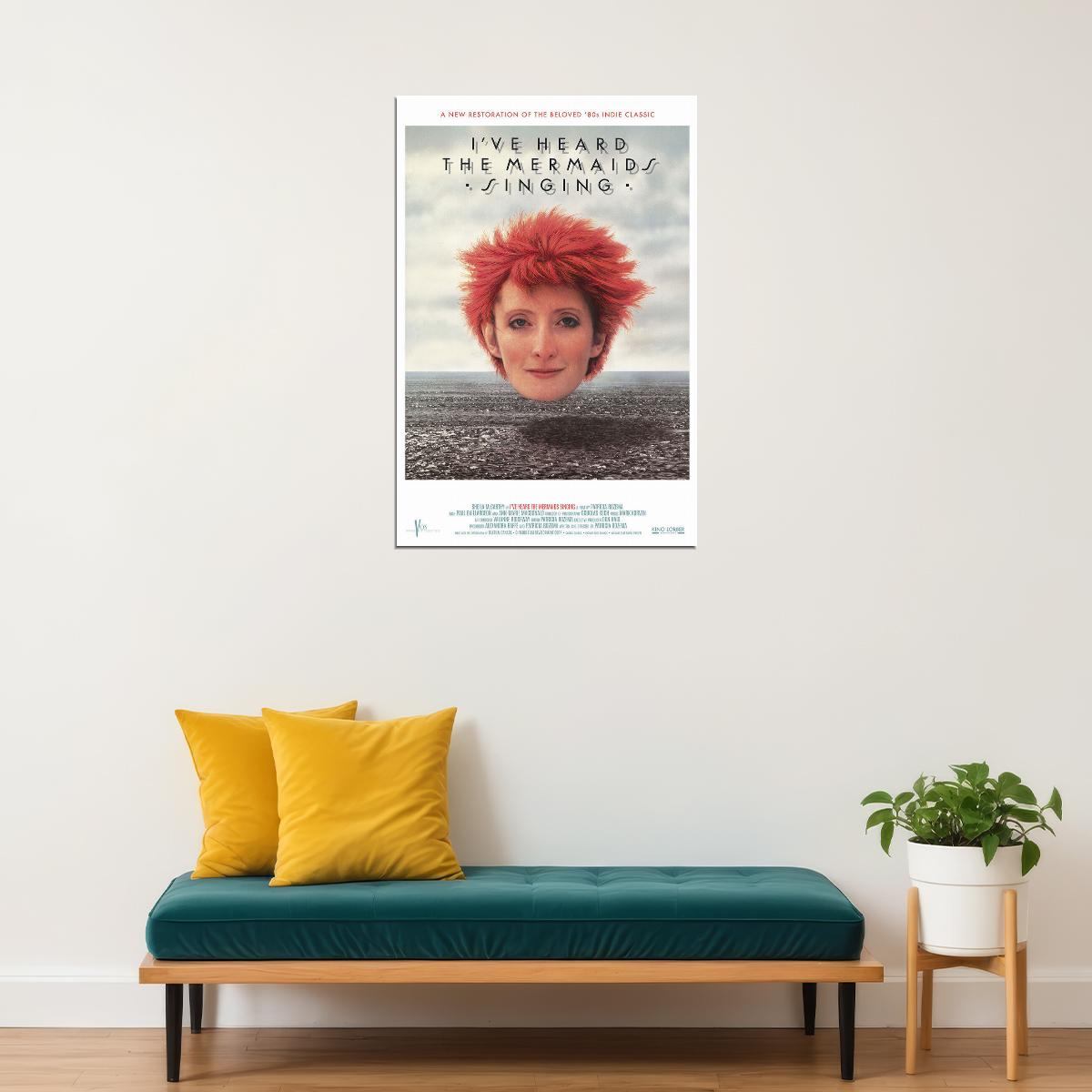 I've Heard The Mermaids Singing Comedy Drama Movie Poster Wall Art Print Home Wall Decor - xonomax