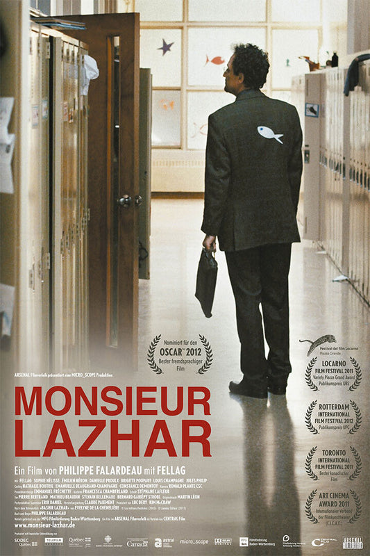 Monsieur Lazhar Comedy Drama Cinema Film Movie Poster Wall Art Print Home Wall Decor - xonomax
