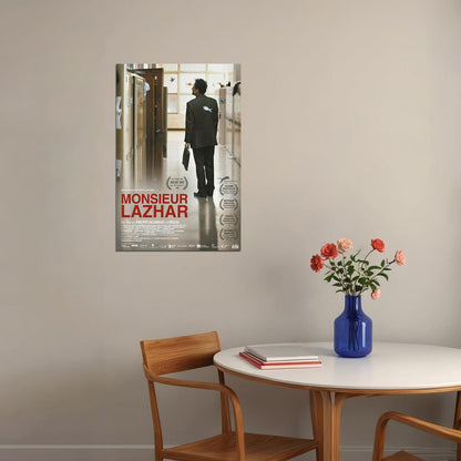 Monsieur Lazhar Comedy Drama Cinema Film Movie Poster Wall Art Print Home Wall Decor - xonomax