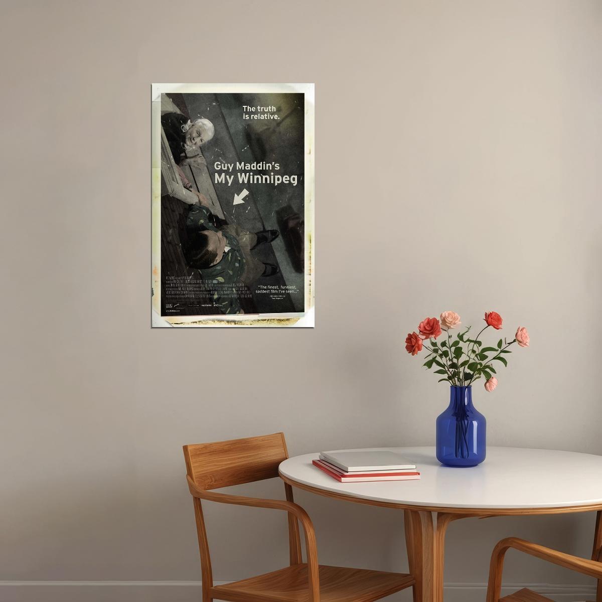 My Winnipeg Documentary Comedy Drama Cinema Film Poster Wall Art Print Home Wall Decor - xonomax