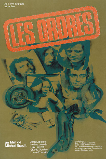Les Ordres Drama History Cinema Film Movie Gift Poster Wall Art Print Home Wall Decor - xonomax