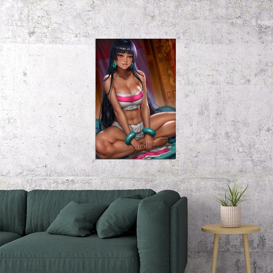 Chel Cartoon Anime Movie Character Beautiful Anime Girl Poster Wall Art Print Home Wall Decor - xonomax