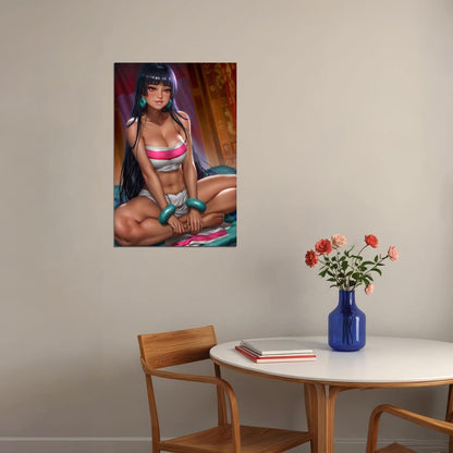 Chel Cartoon Anime Movie Character Beautiful Anime Girl Poster Wall Art Print Home Wall Decor - xonomax