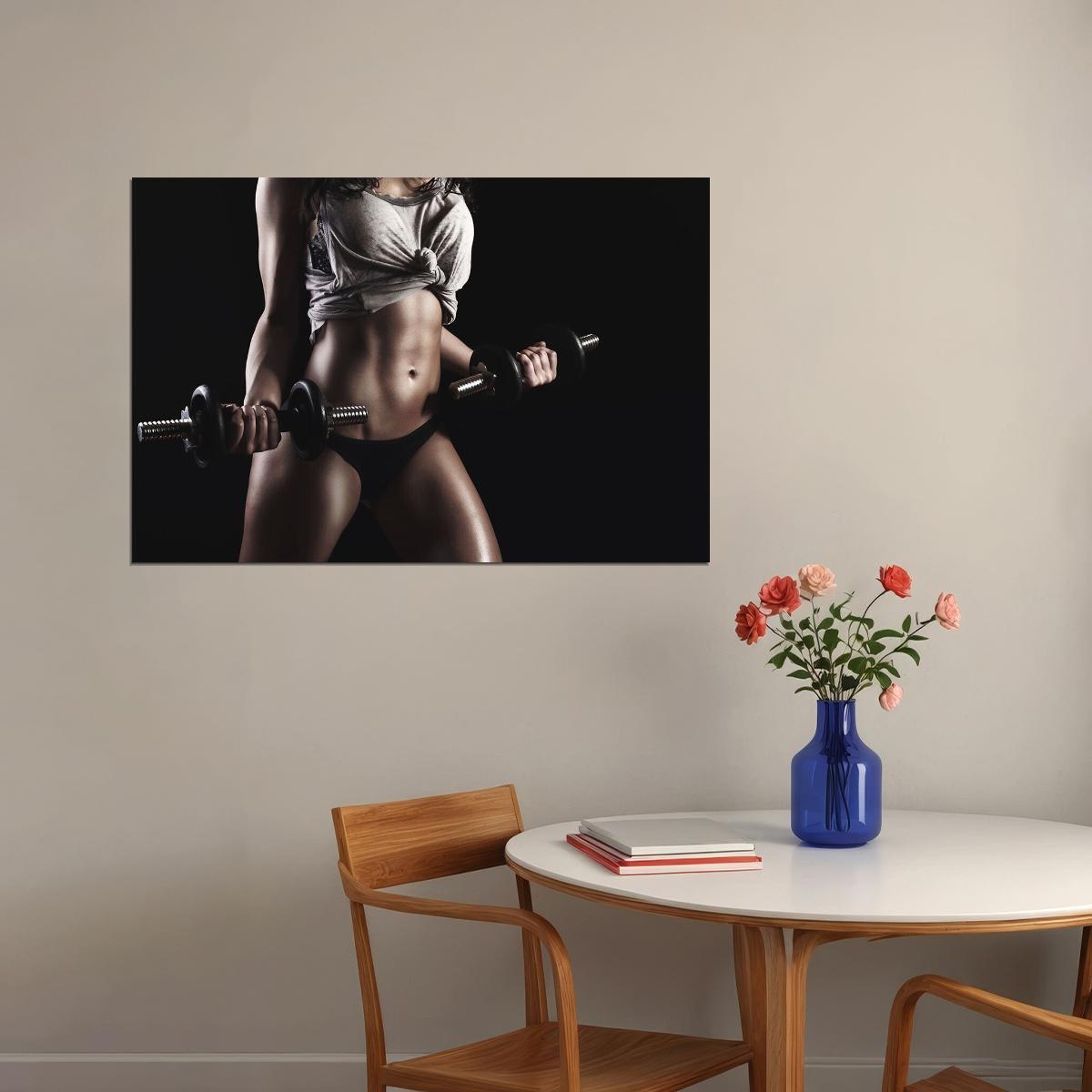 Bodybuilding Motivational Workout Training Fitness Sports Poster Wall Art Print Home Wall Decor - xonomax