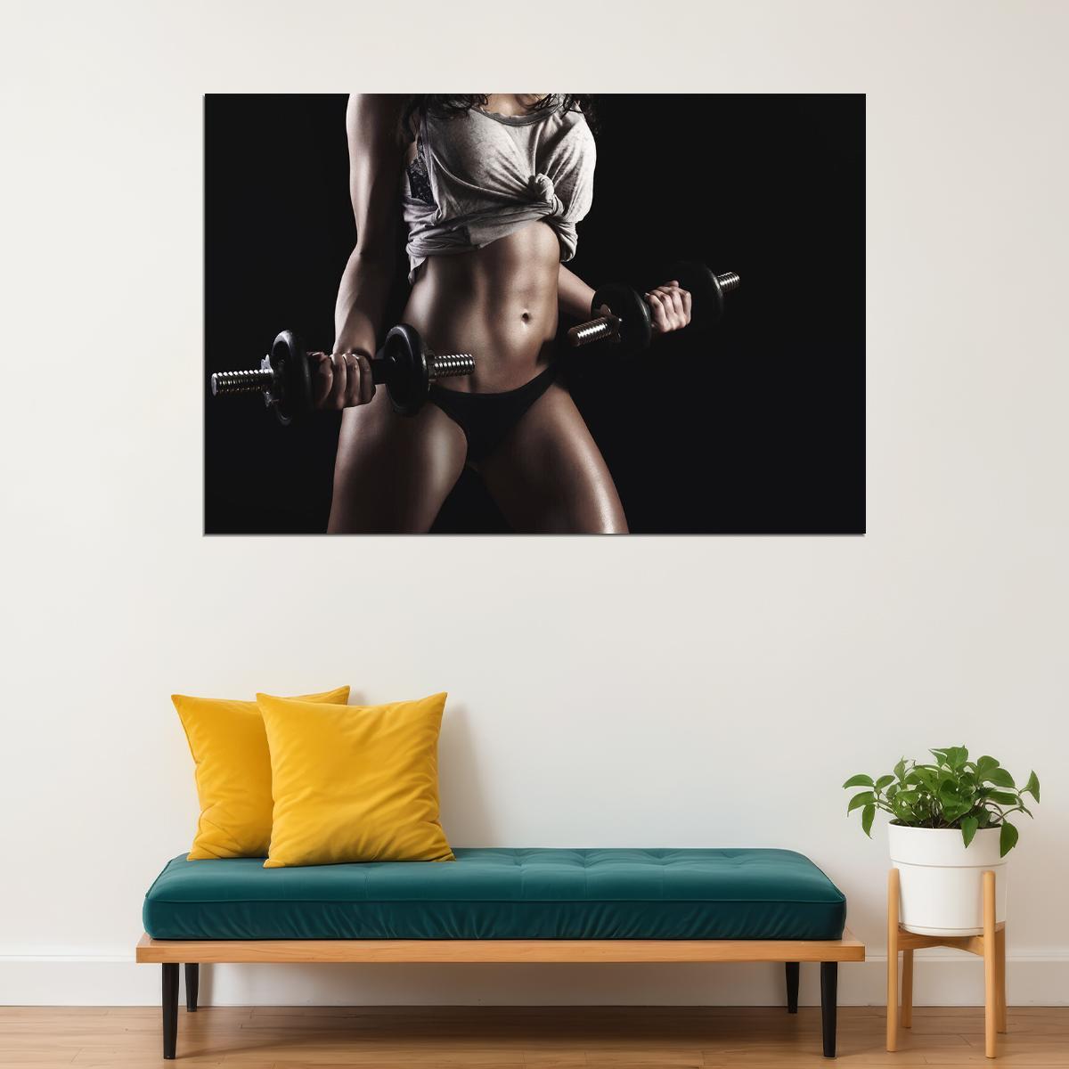 Bodybuilding Motivational Workout Training Fitness Sports Poster Wall Art Print Home Wall Decor - xonomax