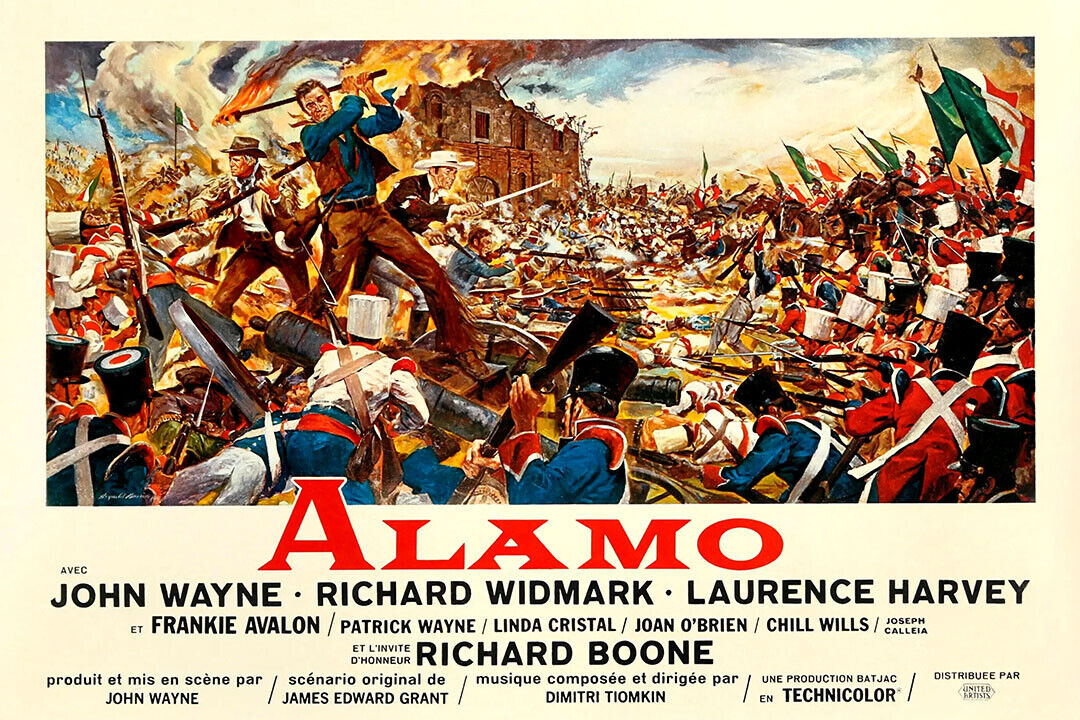 The Alamo 1960 Action History War Cinema Film Movie Poster Wall Art Print Home Wall Decor - xonomax