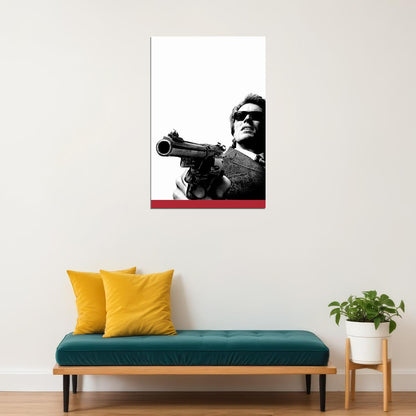 Dirty Harry 1971 Crime Action Cinema Film Movie Poster Wall Art Print Home Wall Decor - xonomax