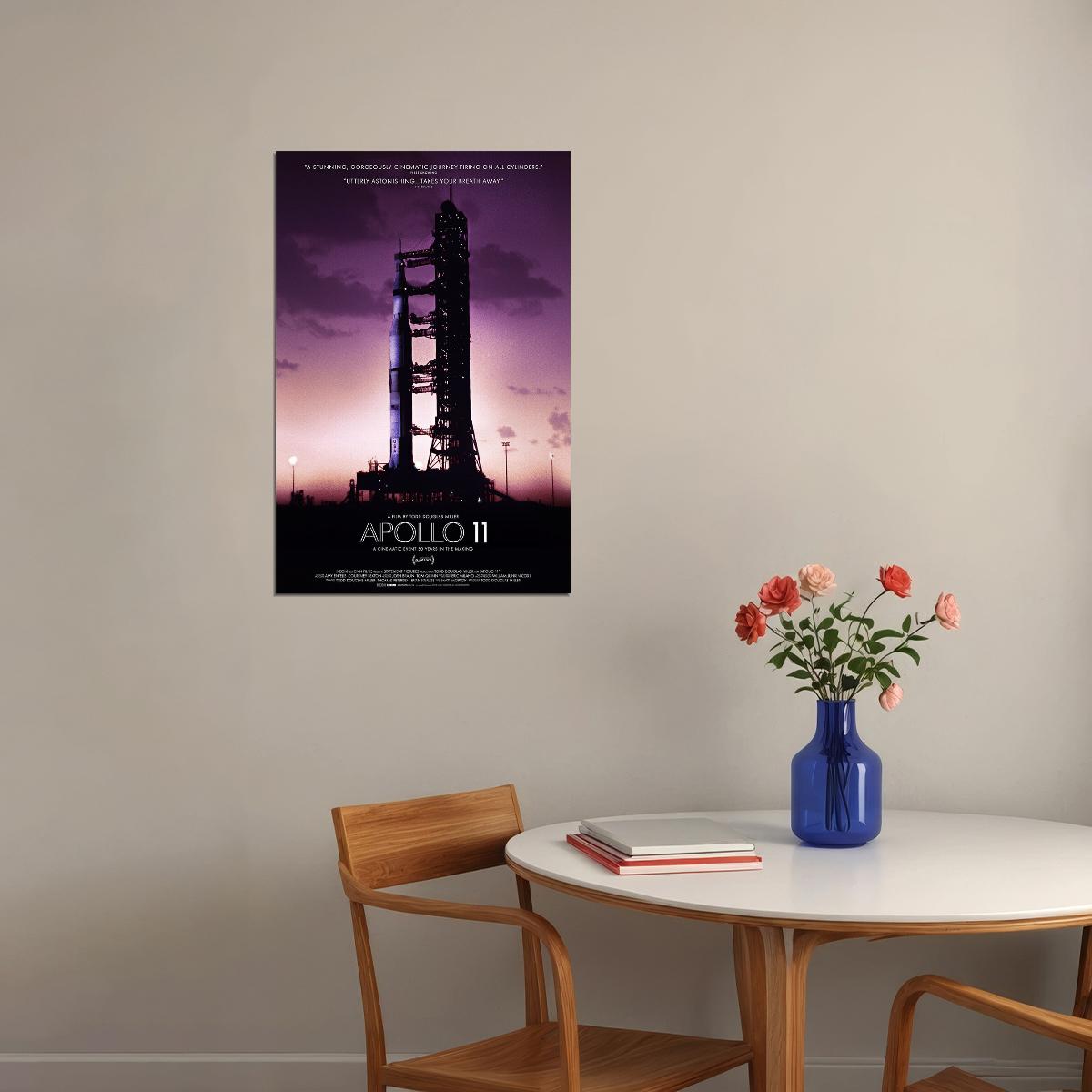 Apollo 11 Documentary History Hot Movie Poster Wall Art Print Home Wall Decor - xonomax