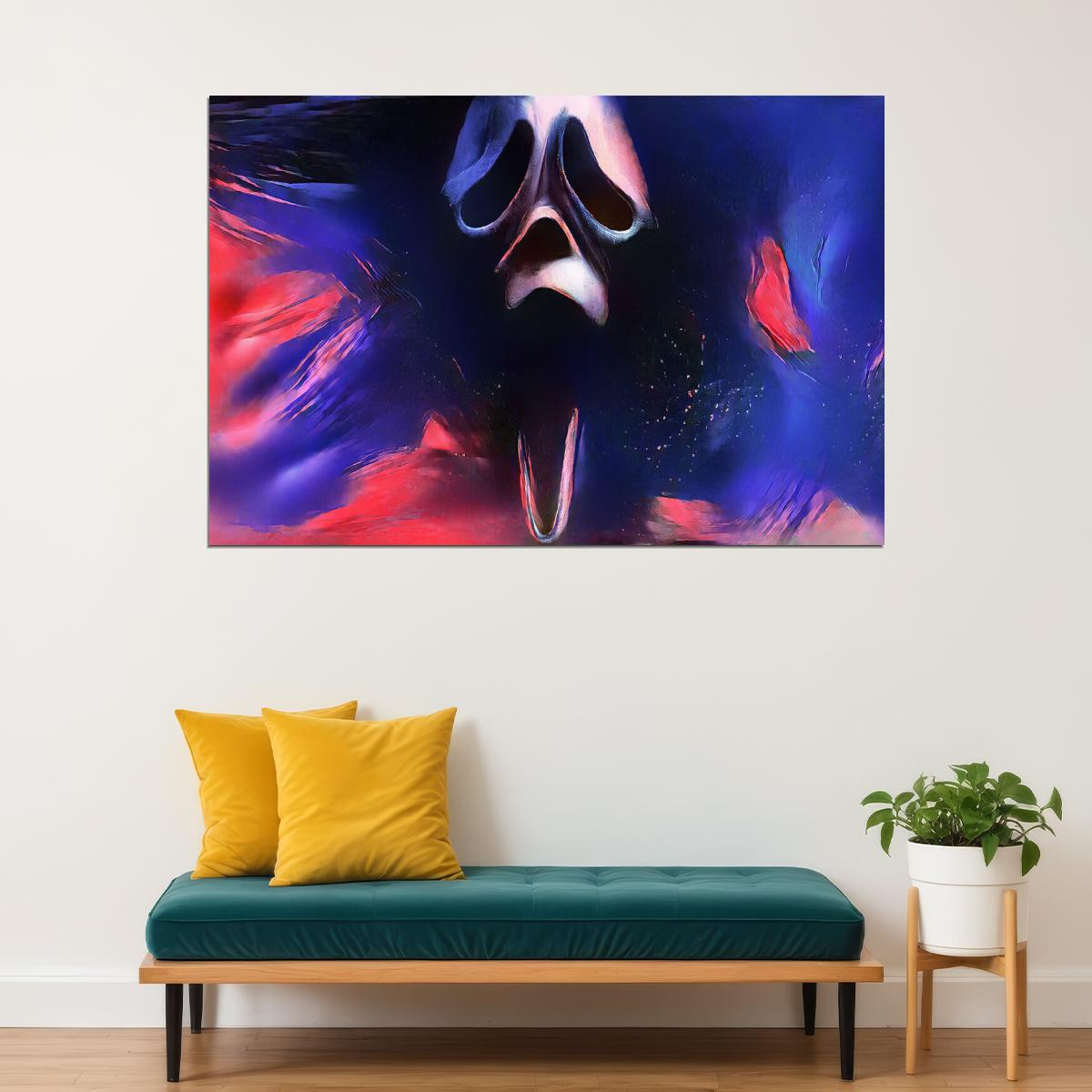 Scream Horror Thriller Movie Cinema Film Gift Poster Wall Art Print Home Wall Decor