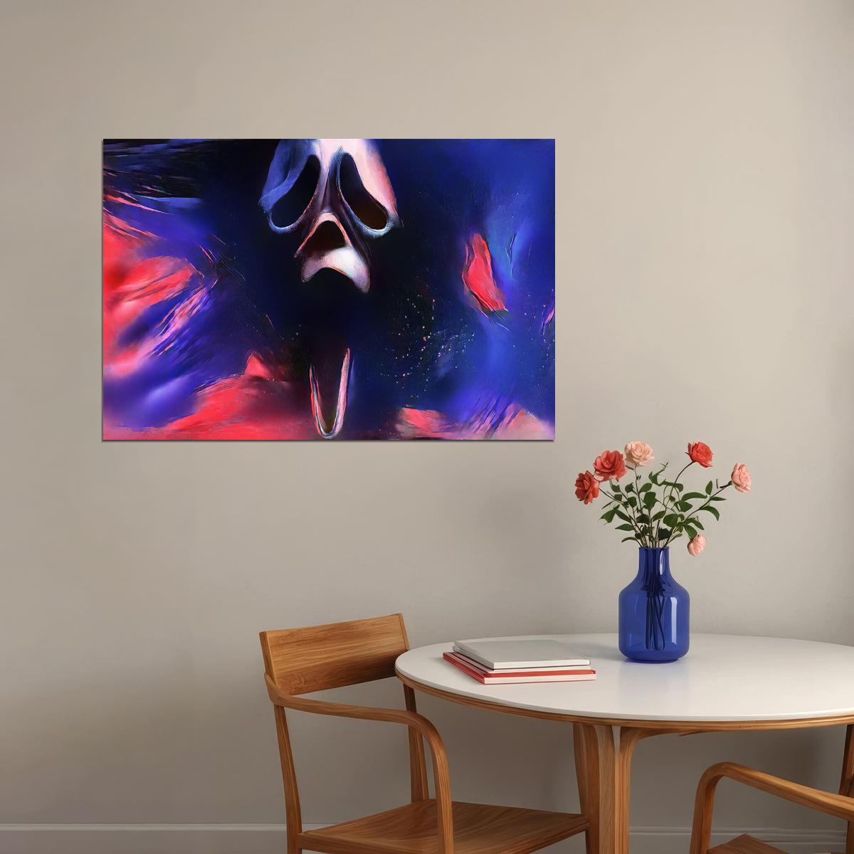 Scream Horror Thriller Movie Cinema Film Gift Poster Wall Art Print Home Wall Decor