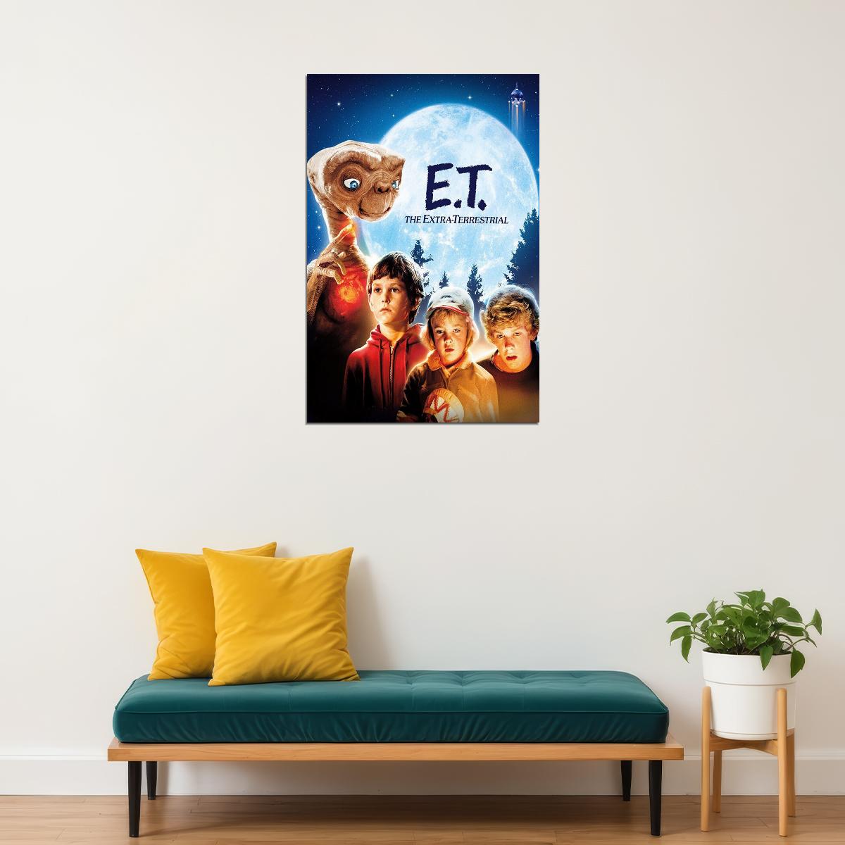 Et Science Fiction Adventure Classic Hot Movie Film Poster Wall Art Print Home Wall Decor - xonomax