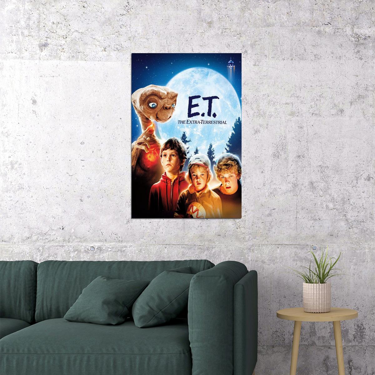 Et Science Fiction Adventure Classic Hot Movie Film Poster Wall Art Print Home Wall Decor - xonomax