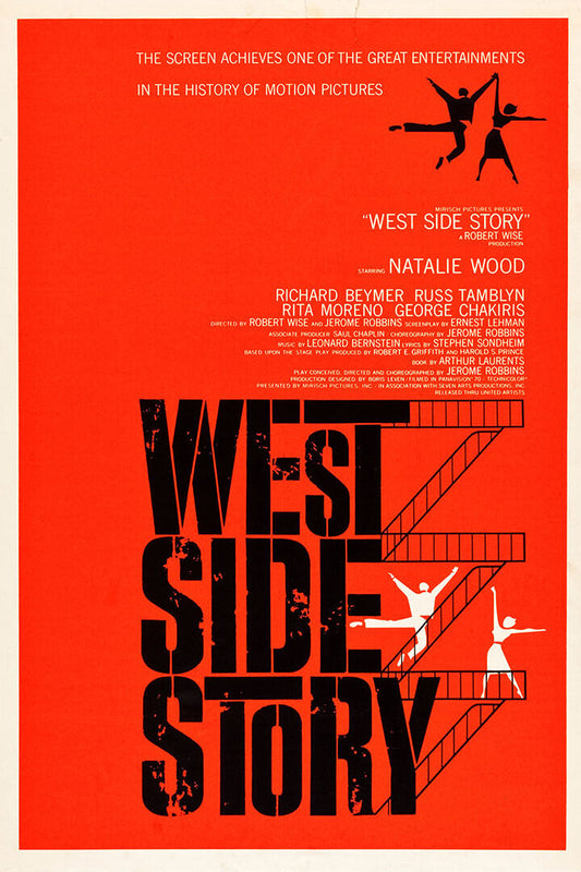 West Side Story Crime Drama Musical Cinema Film Movie Poster Wall Art Print Home Wall Decor - xonomax